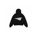 Cool Fly Signature Wing Zip Hoodie - Black & White